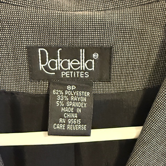 Rafaella Charcoal Women's Pantsuit - Picture 2 of 3